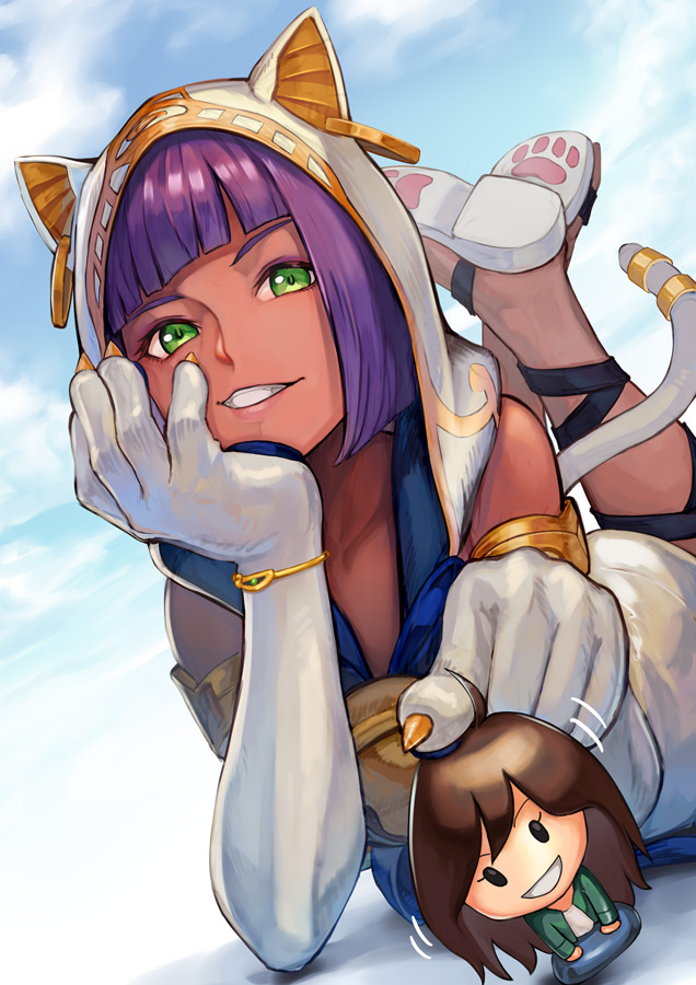 menat (street fighter and 1 more) drawn by hinoru_saikusa