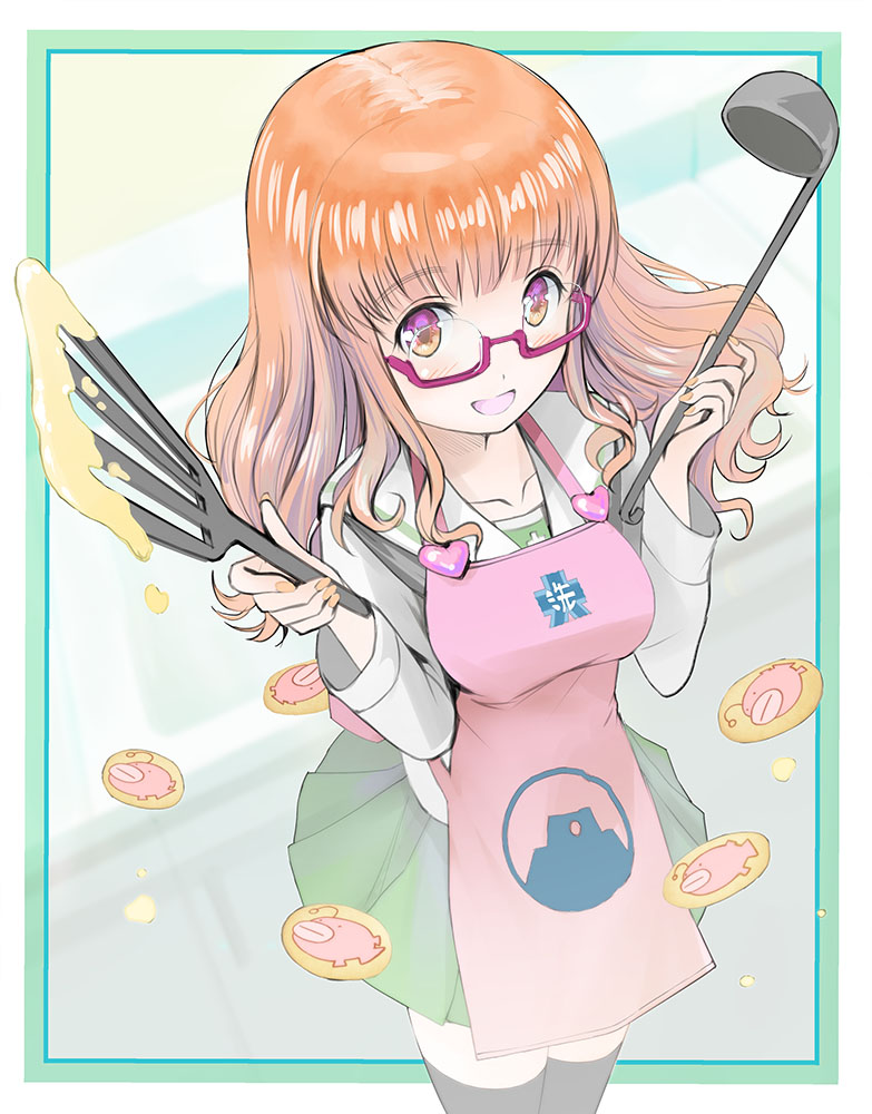 takebe saori (girls und panzer) drawn by yurikuta_tsukumi