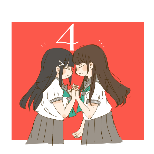 kurosawa dia and komiya arisa (love live! and 2 more) drawn by kase_(ks_lys)