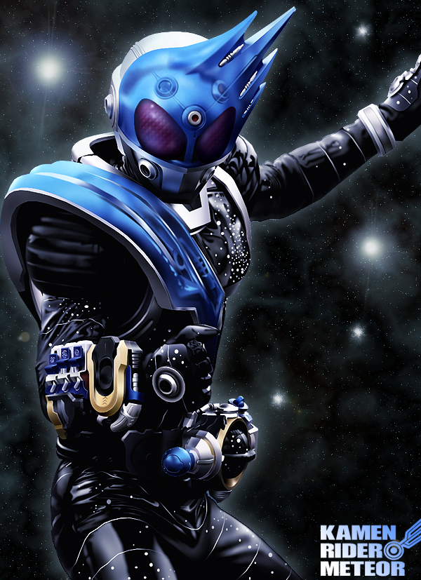 kamen rider meteor (kamen rider and 1 more) drawn by maru_(maru1105)