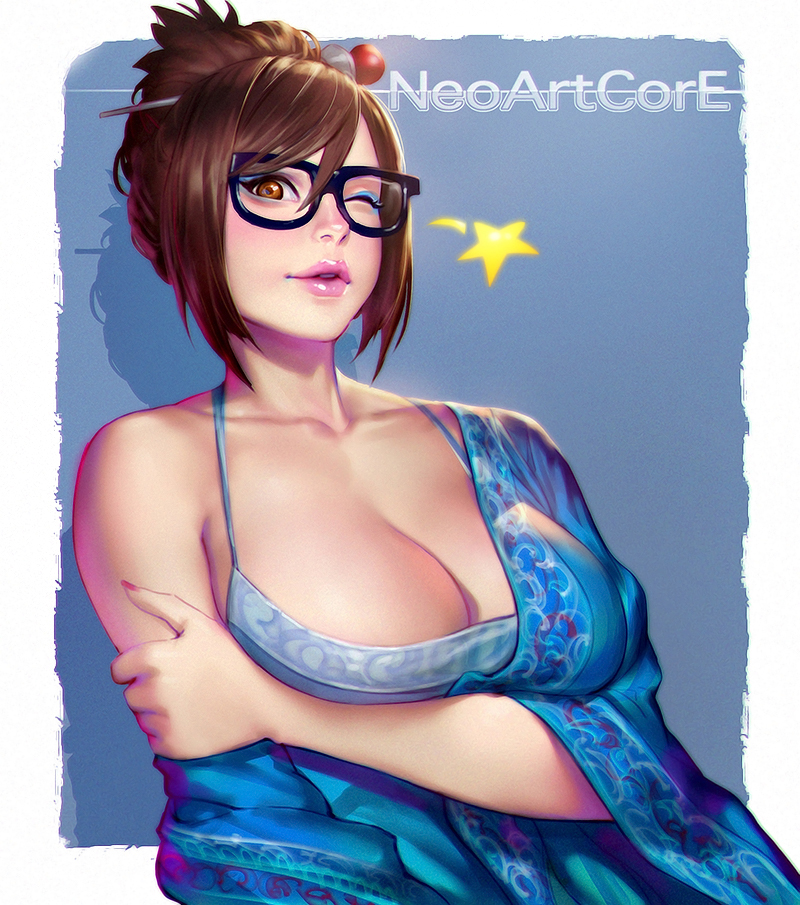 mei (overwatch and 1 more) drawn by neoartcore