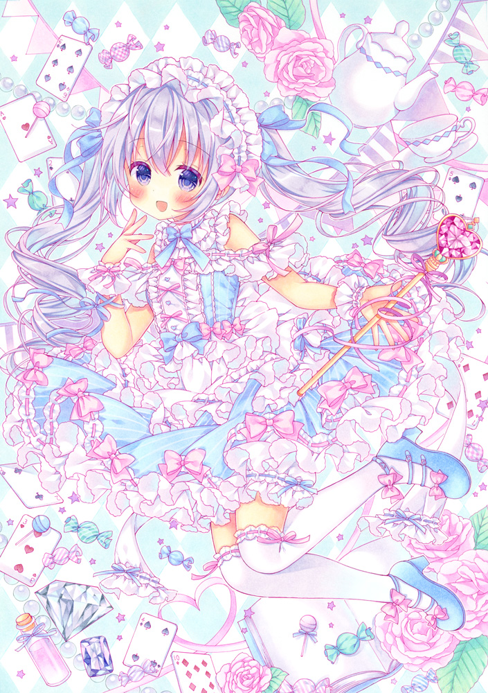 alice (original and 1 more) drawn by puu_(kari---ume)