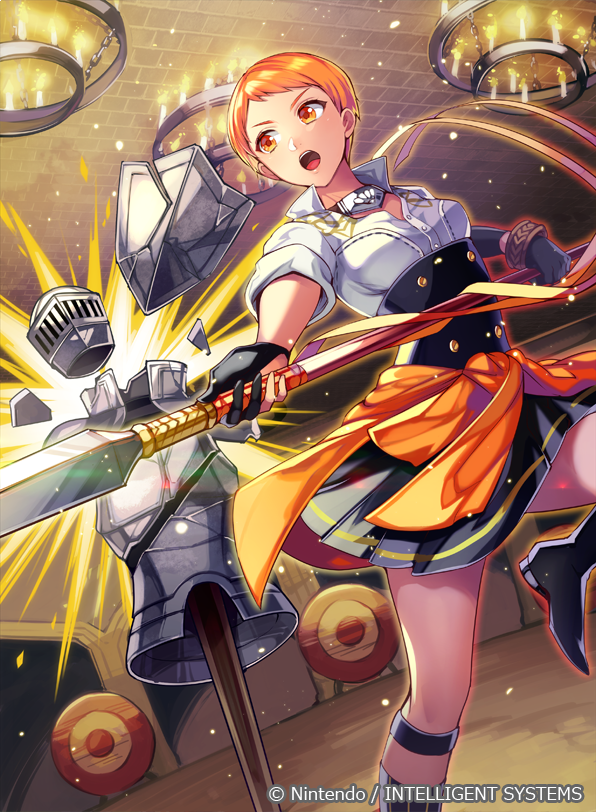 leonie pinelli (fire emblem and 2 more) drawn by matsurika_youko