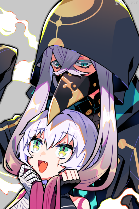jack the ripper and asclepius (fate and 1 more) drawn by puteru
