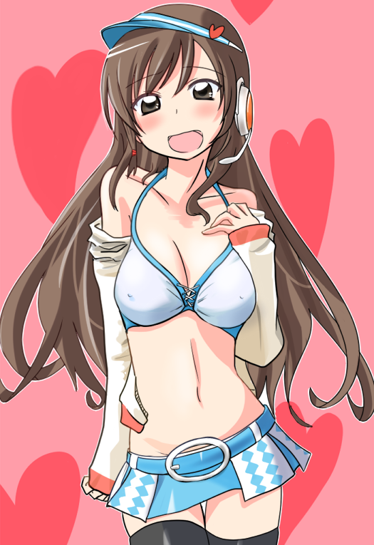 nitta minami (idolmaster and 1 more) drawn by hottan!