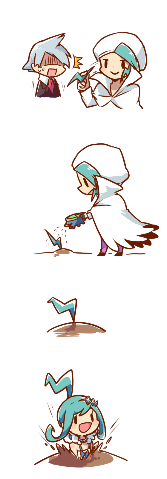 steven stone, lisia, and wallace (pokemon and 1 more) drawn by i3_(17sanjyou)