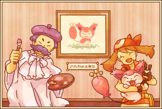 may and skitty (pokemon and 1 more) drawn by ikra_(katacoly)
