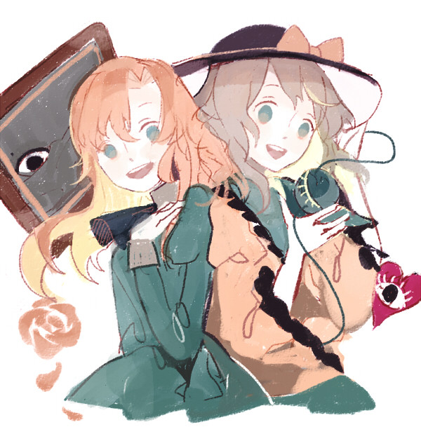 komeiji koishi and mary (touhou and 1 more) drawn by clea_(geee13)