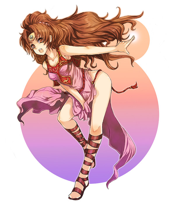 linde (fire emblem and 2 more) drawn by kara_(color)