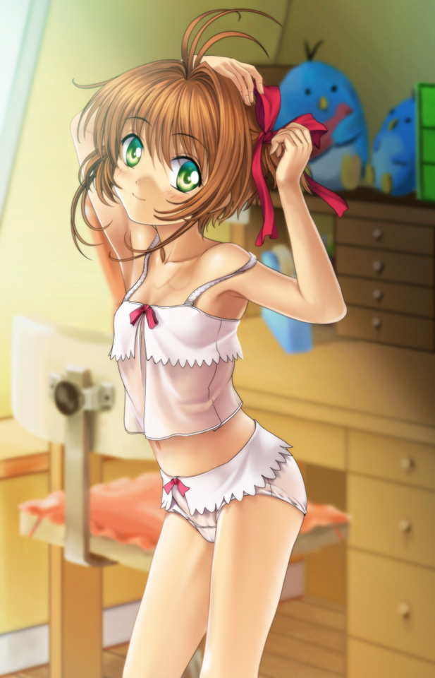 kinomoto sakura (cardcaptor sakura) drawn by mutsuki_(moonknives)