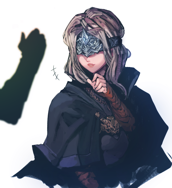 fire keeper (dark souls and 1 more) drawn by madsensei