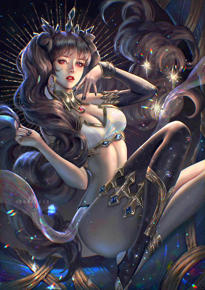 ishtar (fate and 1 more) drawn by serafleur