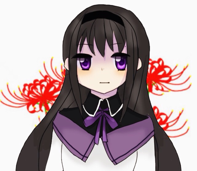 akemi homura (mahou shoujo madoka magica and 1 more) drawn by mioko_(rokuga_saisei)