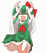 kamishirasawa keine and ex-keine (touhou) drawn by usoneko