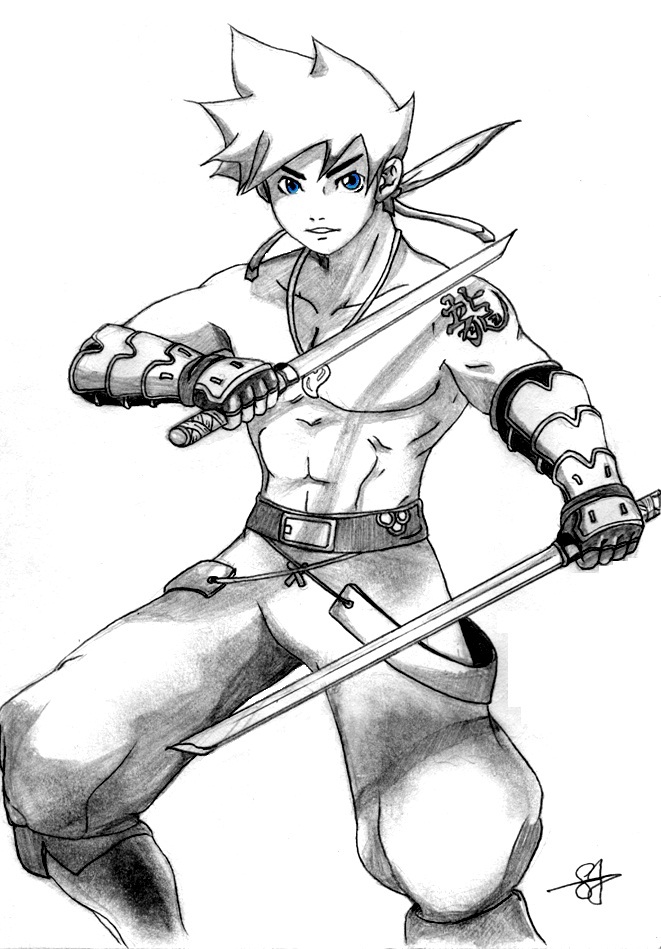 ryu (breath of fire and 1 more) drawn by fargoland