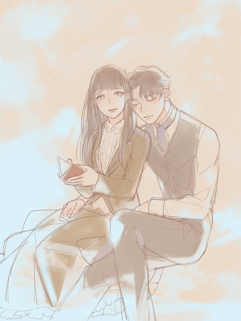 saazbaum and orlane (aldnoah.zero) drawn by reammara