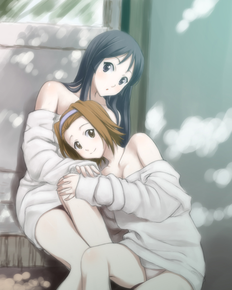 akiyama mio and tainaka ritsu (k-on!) drawn by dancho_(danch)