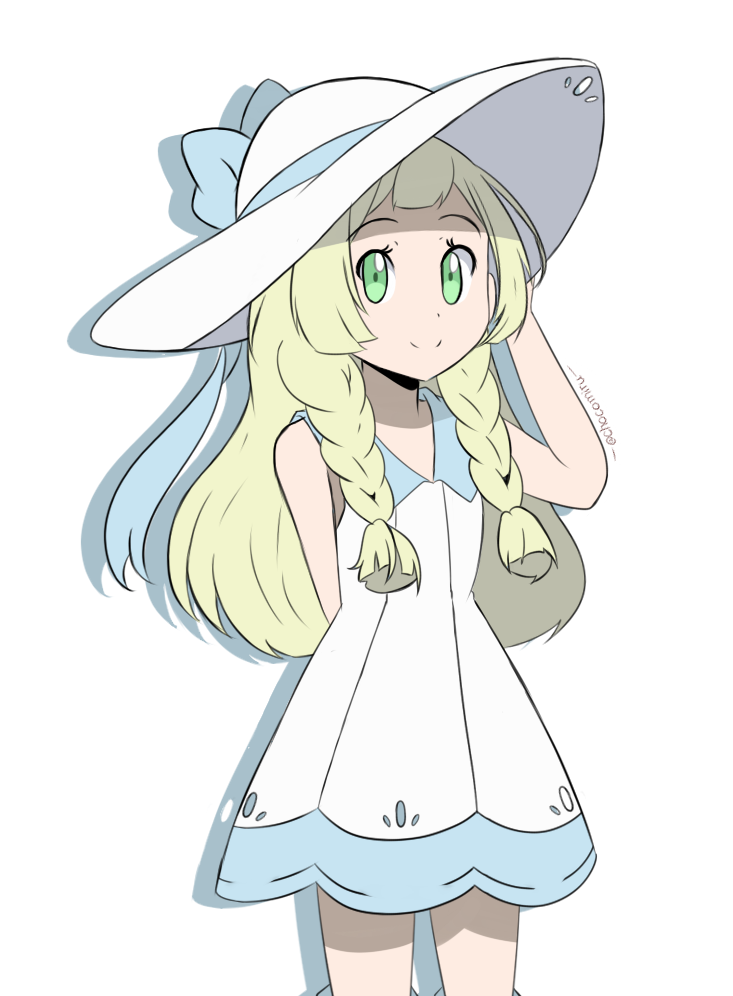 lillie (pokemon and 1 more) drawn by chocomiru