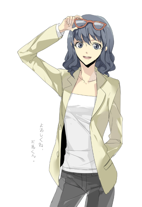 otonashi haruna (inazuma eleven and 1 more) drawn by izumi_(nagashi)