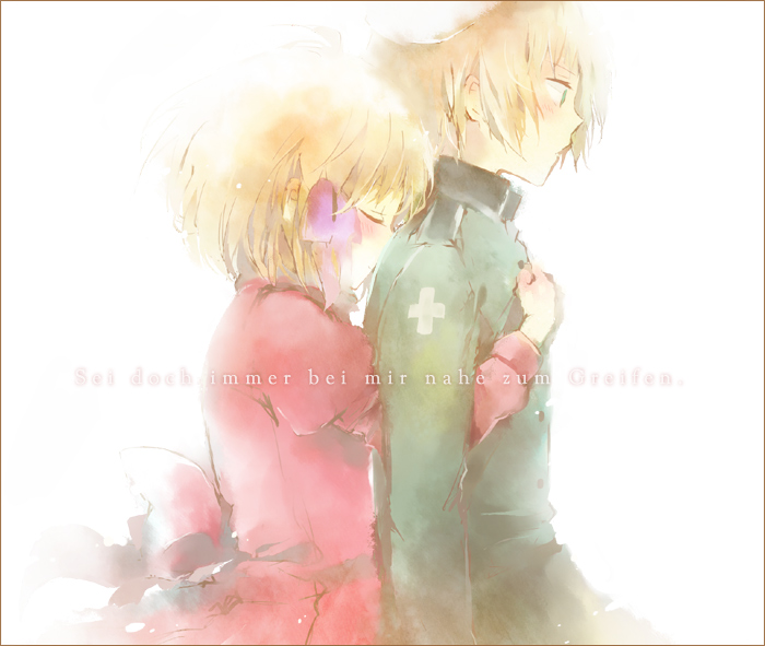liechtenstein and switzerland (axis powers hetalia) drawn by ia_(namaiki)