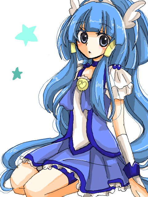 aoki reika and cure beauty (precure and 1 more) drawn by berry84