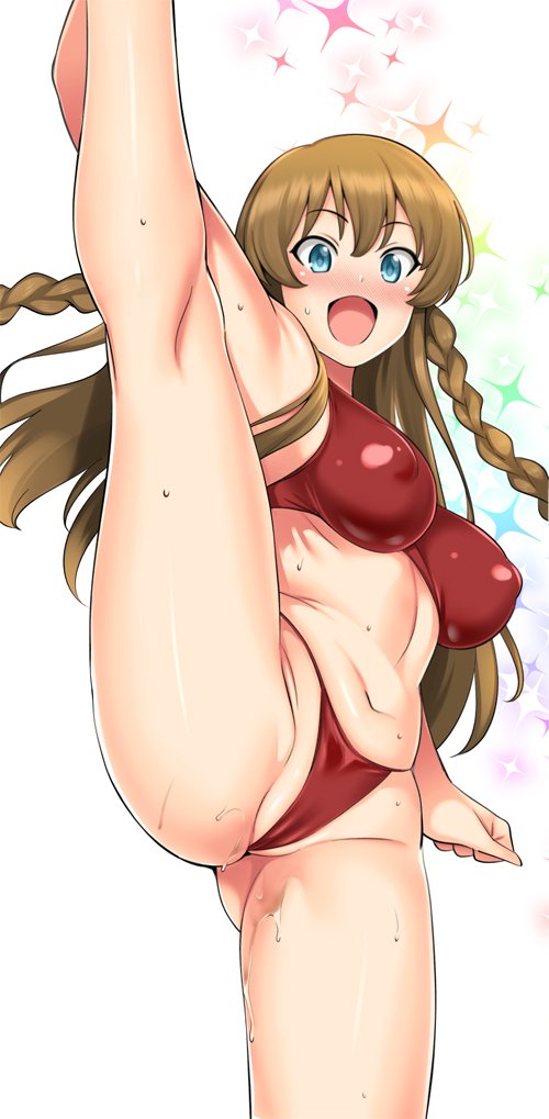 kousaka umi (idolmaster and 1 more) drawn by yasui_riosuke