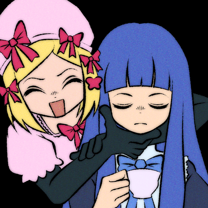 frederica bernkastel and lambdadelta (umineko no naku koro ni) drawn by cryptidhermit