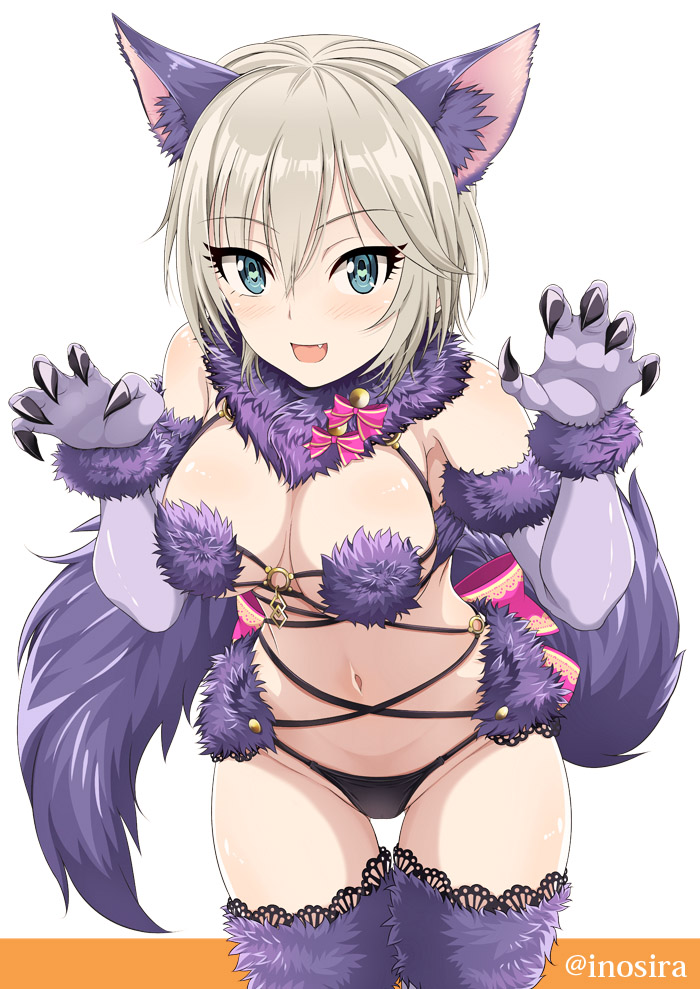 mash kyrielight and anastasia (fate and 3 more) drawn by inoshira