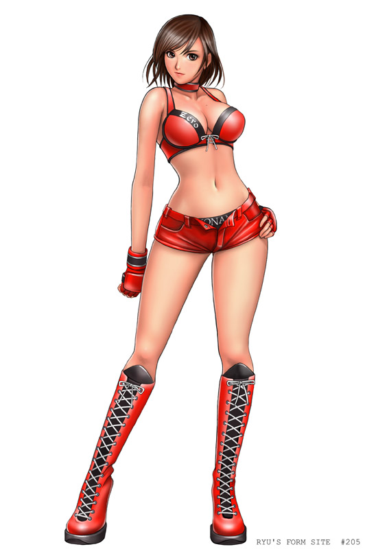 hinomoto reiko (rumble roses) drawn by ryu_(ryu's_form_site)