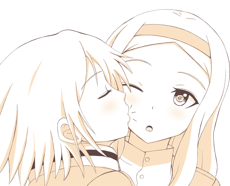 kanno naoe and aleksandra i. pokryshkin (world witches series and 1 more) drawn by arobiro