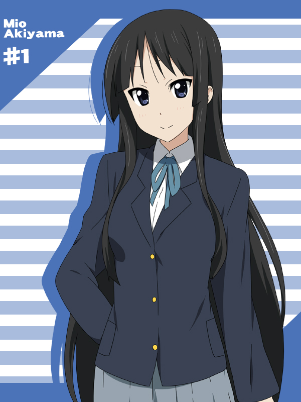 akiyama mio (k-on!) drawn by ikari_manatsu