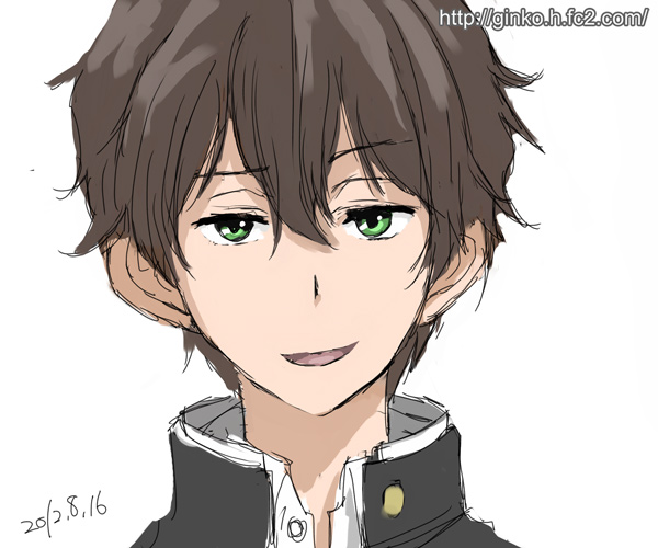 oreki houtarou (hyouka) drawn by ginko_(silver_fox)