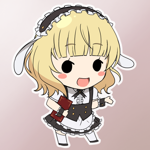 kirima syaro (gochuumon wa usagi desu ka?) drawn by ponareon_ponaparte