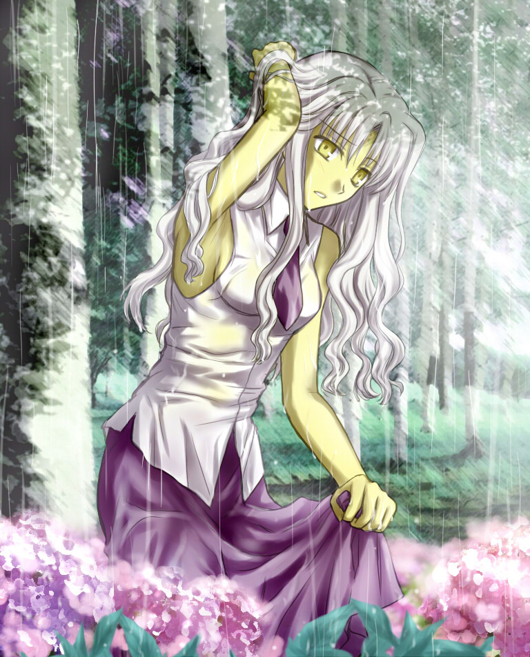 caren hortensia (fate and 2 more) drawn by hitoha