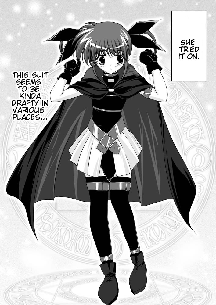 fate testarossa and takamachi nanoha (lyrical nanoha and 2 more) drawn by mikage_takashi