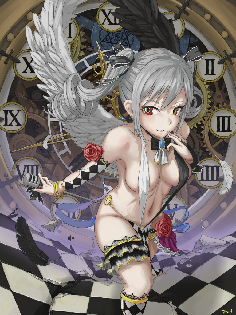 kanzaki ranko (idolmaster and 1 more) drawn by jonathan_h