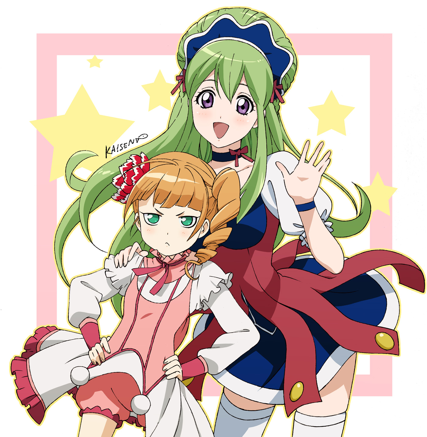 Mariandale And Ecarlate Juptris St Piria Ixion Saga Drawn By Umishima Senbon Danbooru