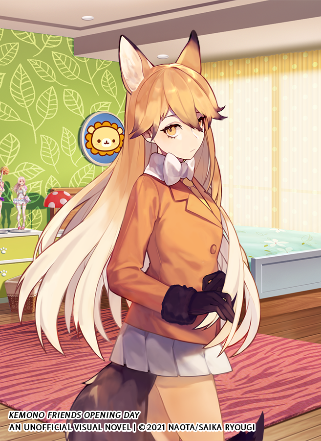 ezo red fox (kemono friends and 1 more) drawn by navvvtis