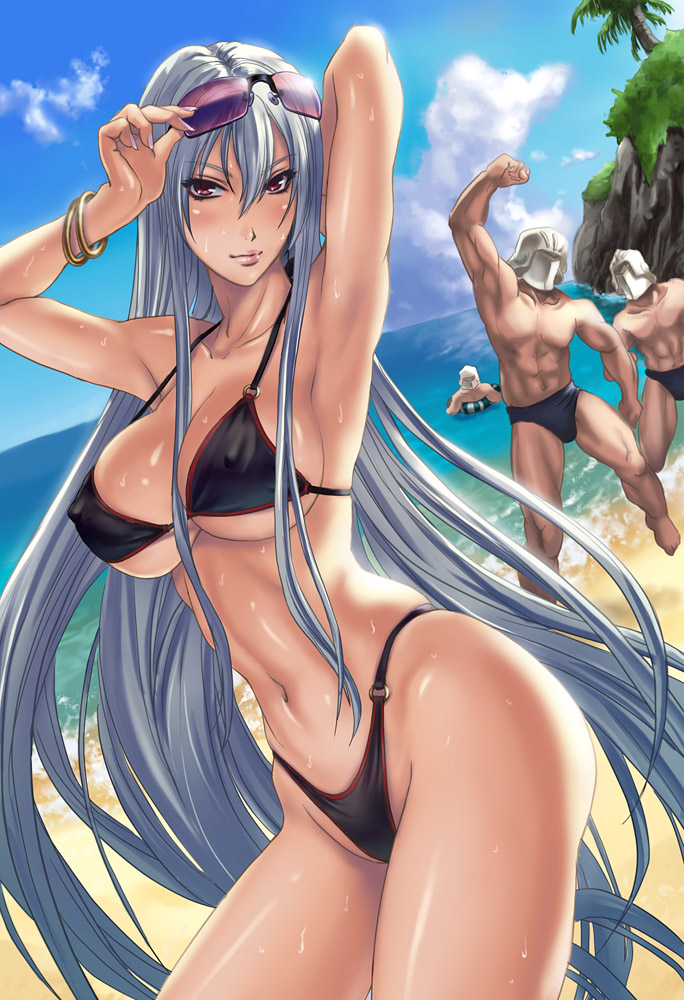 selvaria bles (senjou no valkyria and 1 more) drawn by karee_oshou