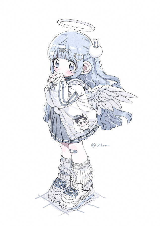 sora (original and 1 more) drawn by wolrero