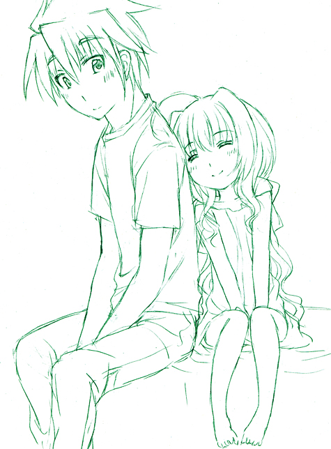caro ru lushe and erio mondial (lyrical nanoha and 1 more) drawn by pucho