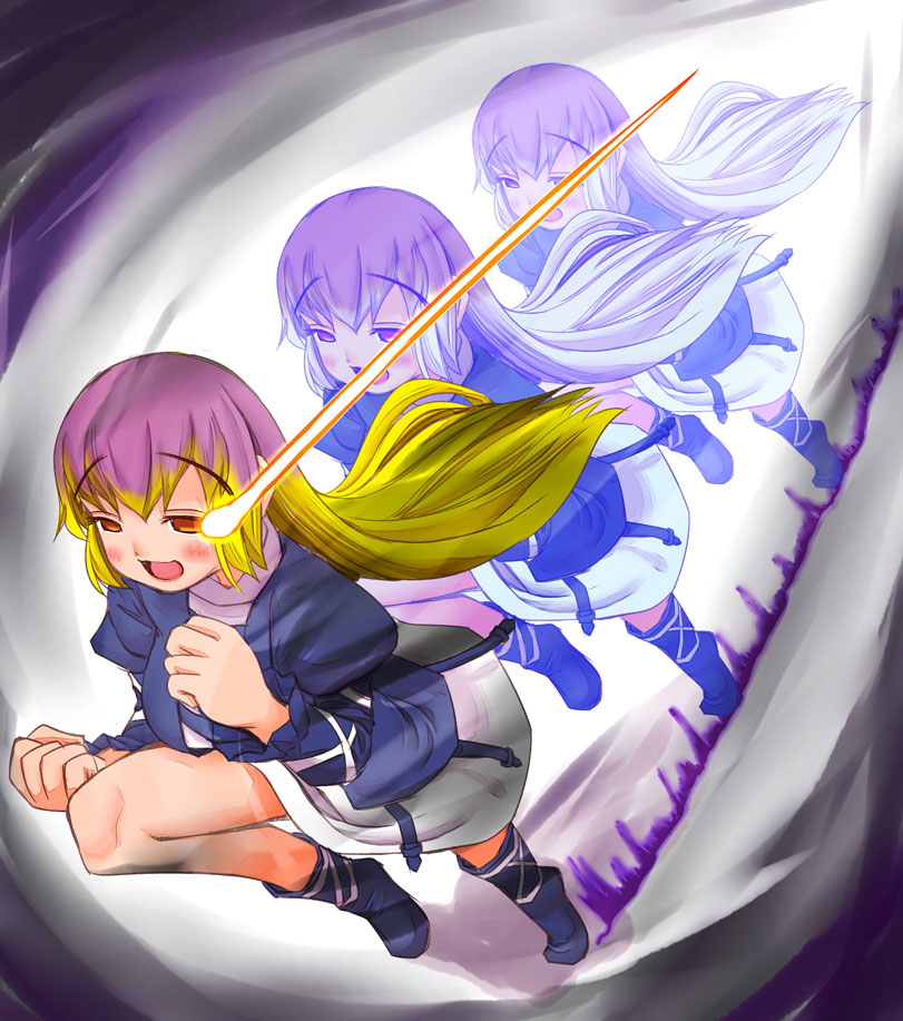 hijiri byakuren (touhou and 1 more) drawn by u-non_(annon'an)