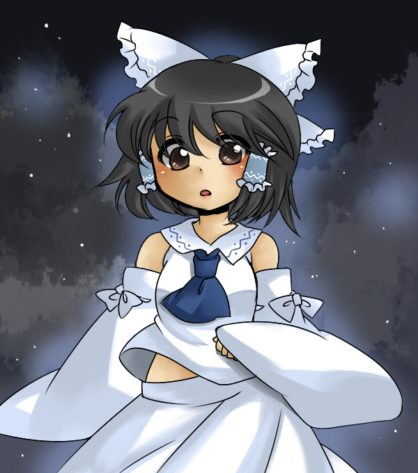 hakurei reimu (touhou and 1 more) drawn by hammer_(sunset_beach)