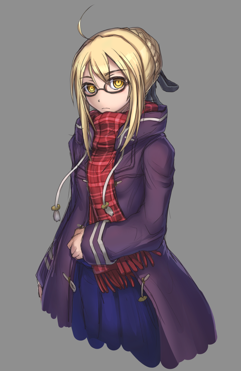 artoria pendragon and mysterious heroine x alter (fate and 2 more) drawn by purutoppu_(toranohige)
