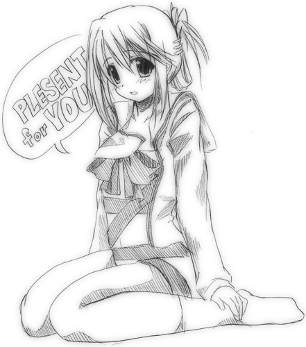 komaki manaka (to heart and 1 more) drawn by fujitsuki