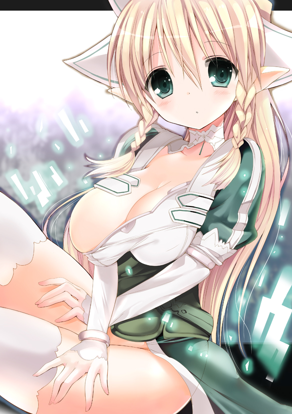 leafa (sword art online) drawn by hitsuji_takako