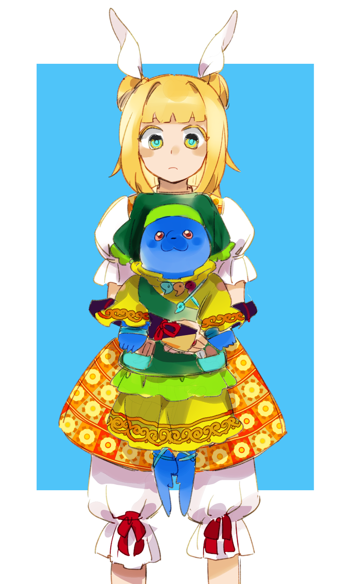 haniyasushin keiki and joutouguu mayumi (touhou) drawn by chamaruk