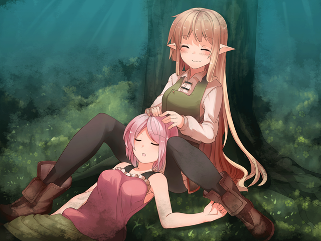 aria and alto (original) drawn by fuurin_(tukimitake)