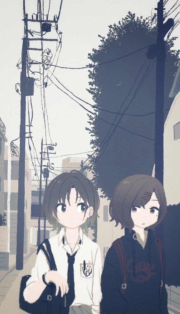 higuchi madoka and asakura toru (idolmaster and 1 more) drawn by nonaprev