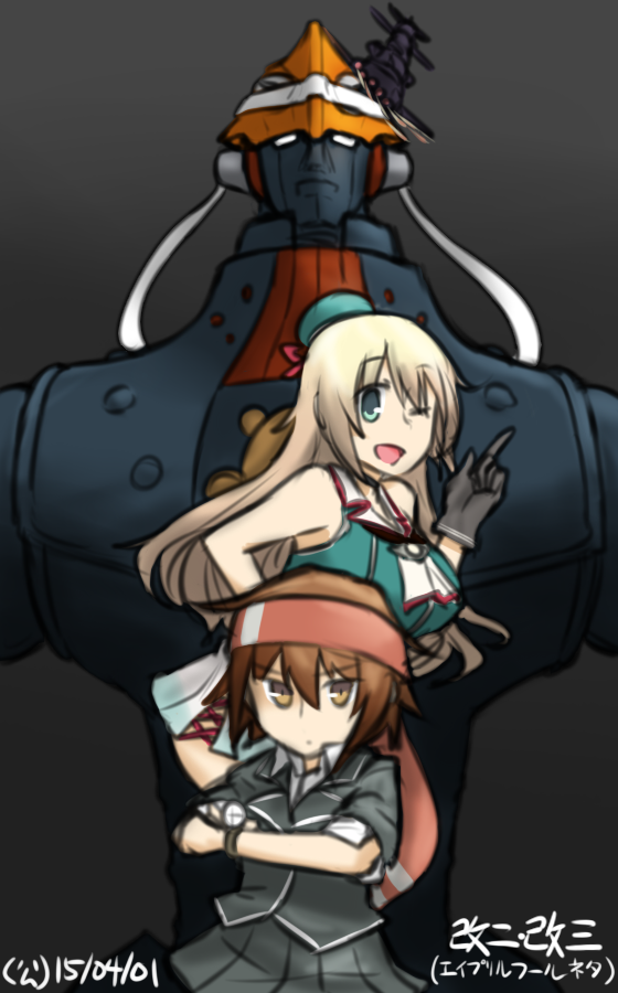 atago, maya, fusou, maya kai ni, hatsushimo, and 3 more (kantai collection and 1 more) drawn by hamu_koutarou